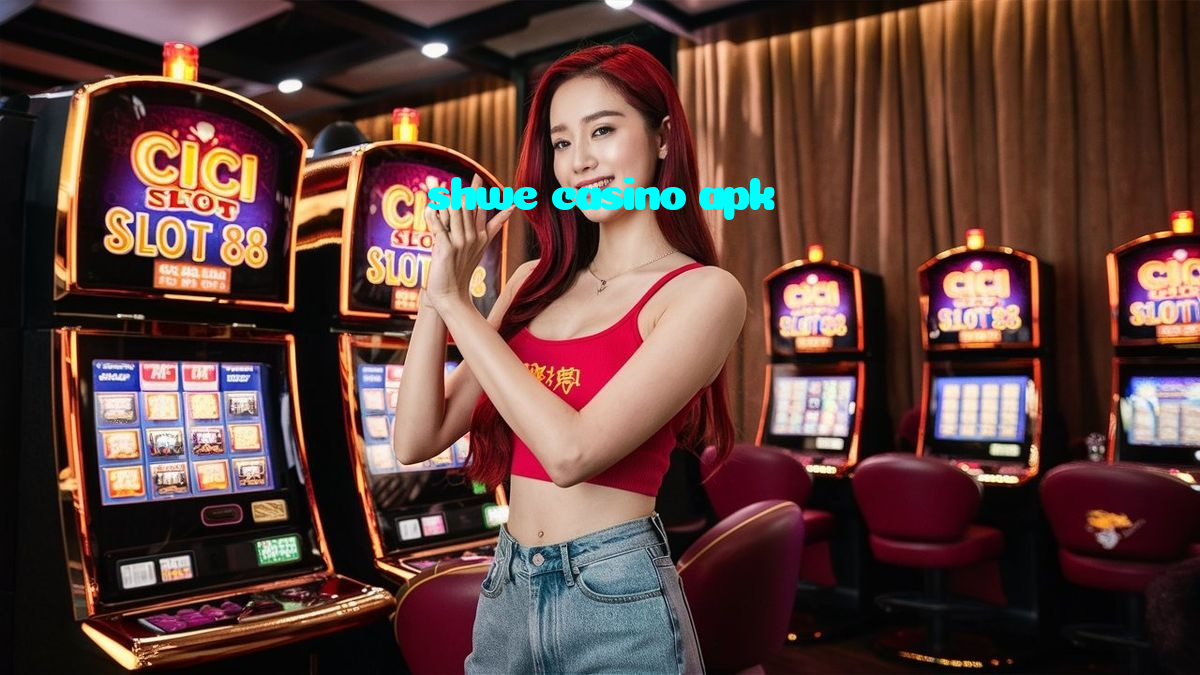 shwe casino apk casino presented on mobile device in Pakistan with slots and live games